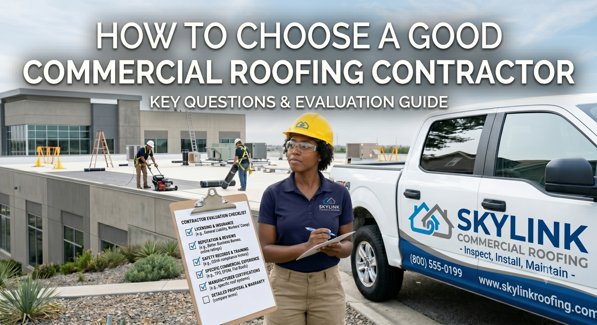 Commercial roofing contractor evaluation guide