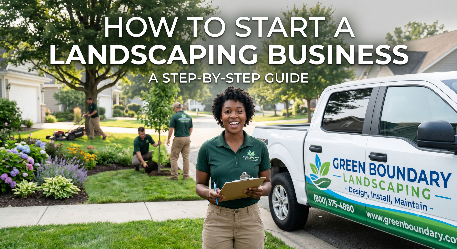 How to start a landscaping business in Oregon